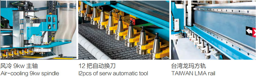 SYS-S12L直排加工中心帶自動貼標(biāo)